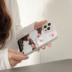 Butterfly Mirror Case For IPhone