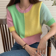 Candy Fairy Pastel Knit Top