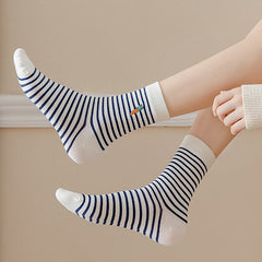 Karottenstreifensocken