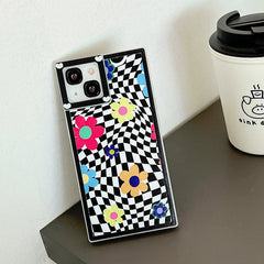 Funda para iPhone con diseño de tablero de ajedrez