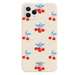 iPhone-Hülle mit Kirschmuster