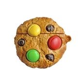 Estuche para AirPods con forma de galleta