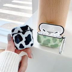 Estuche para AirPods con estampado de vaca