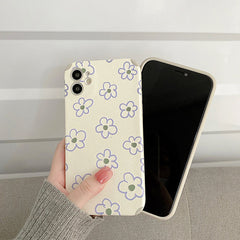 Funda para iPhone con lindas flores