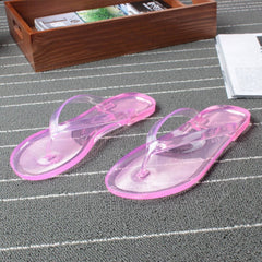 Transparente Strand-Flip-Flops