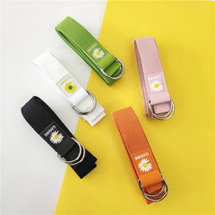 Cinturón de lona Daisy