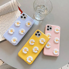 Funda para iPhone con margaritas