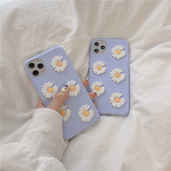 Funda para iPhone con margaritas