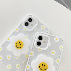 Funda para iPhone con margarita sonriente