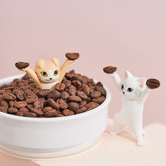 Soporte para Airpods con forma de gato bailarín