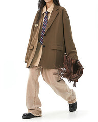 Blazer estético de Dark Academia