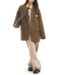 Blazer estético de Dark Academia