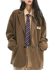 Blazer estético de Dark Academia