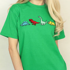 T-Shirt mit Dinosaurier-Motiv