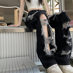 Ästhetische Destroyed-Jeans „Downtown Girl“