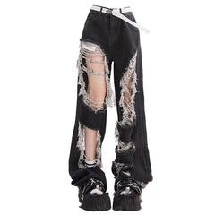 Ästhetische Destroyed-Jeans „Downtown Girl“
