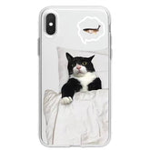 Funda para iPhone con Gato Soñando