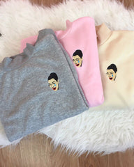 Besticktes Sweatshirt