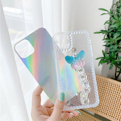 Feen-Schmetterlingskette iPhone-Hülle