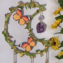 Fairycore-Raum Kristall-Sonnenfänger