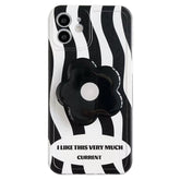 Blumenwellen iPhone-Hülle