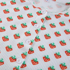 Foreva – Strickjacke „Strawberry Fields“