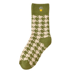 Calcetines estéticos de mamá planta