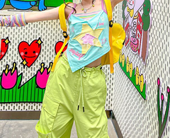 Y2K Kitty Sternförmiges Tanktop