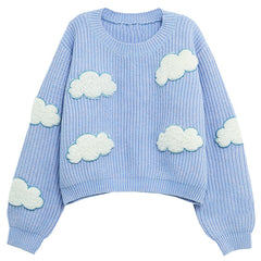 Pullover „Gone Dreaming“ in Wolkenoptik