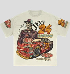 Jeff Gordon 24 T-Shirts mit Grafikdruck