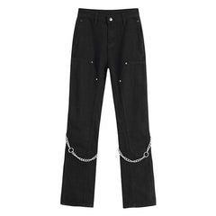 Grunge Ästhetische Kettenjeans