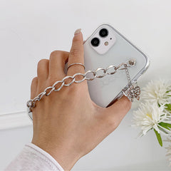 Grunge Butterfly Chain Case For IPhone