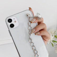 Grunge Butterfly Chain Case For IPhone