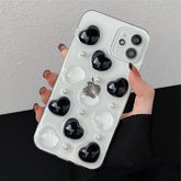 Grunge-Herzen iPhone-Hülle