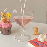 Herzförmige Vase „French Morning“