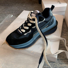 Platform Leather Sneakers for Women