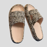 Indoor Outdoor EVA Leopard Print Slides for Women