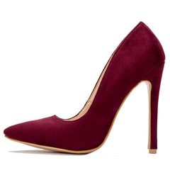 Klassische Pumps mit hohem Absatz