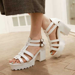 Female High Heels Casual Sandals