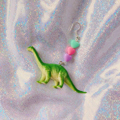 Pendientes de dinosaurios
