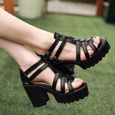 Damen High Heels Casual Sandalen