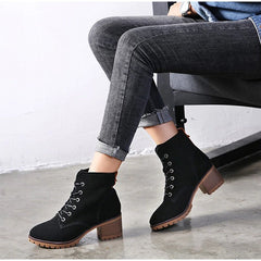 Botines de piel auténtica sin cordones