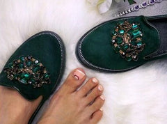 Mocasines planos sin cordones