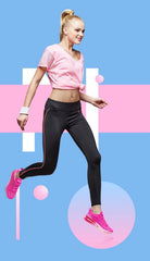 Sportliche, atmungsaktive Mesh-Sneaker