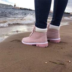 Botas de tacón cuadrado hasta el tobillo