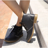 Stiefeletten aus echtem Leder