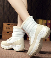 Botas de nieve cálidas hasta media pantorrilla