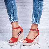 Wedge Platform Rome Sandals