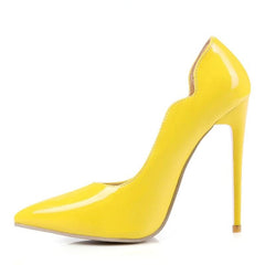 Basic PU Super High Heels Pumps