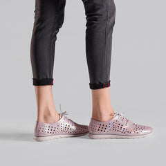 Zapatos Oxford informales, transpirables y con cordones